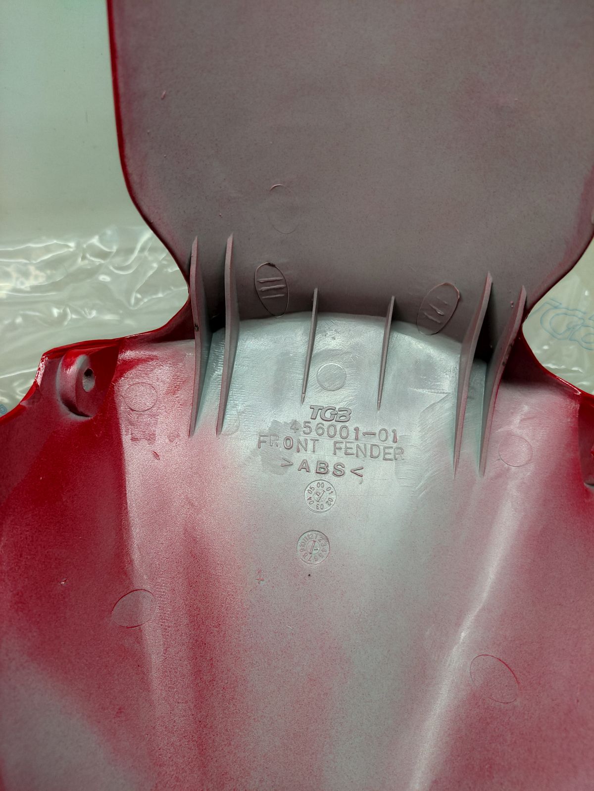 Pegasus R50X TGB Bullet Hawk Kotflügel 456001BFR Verkleidung fender fairing (40)