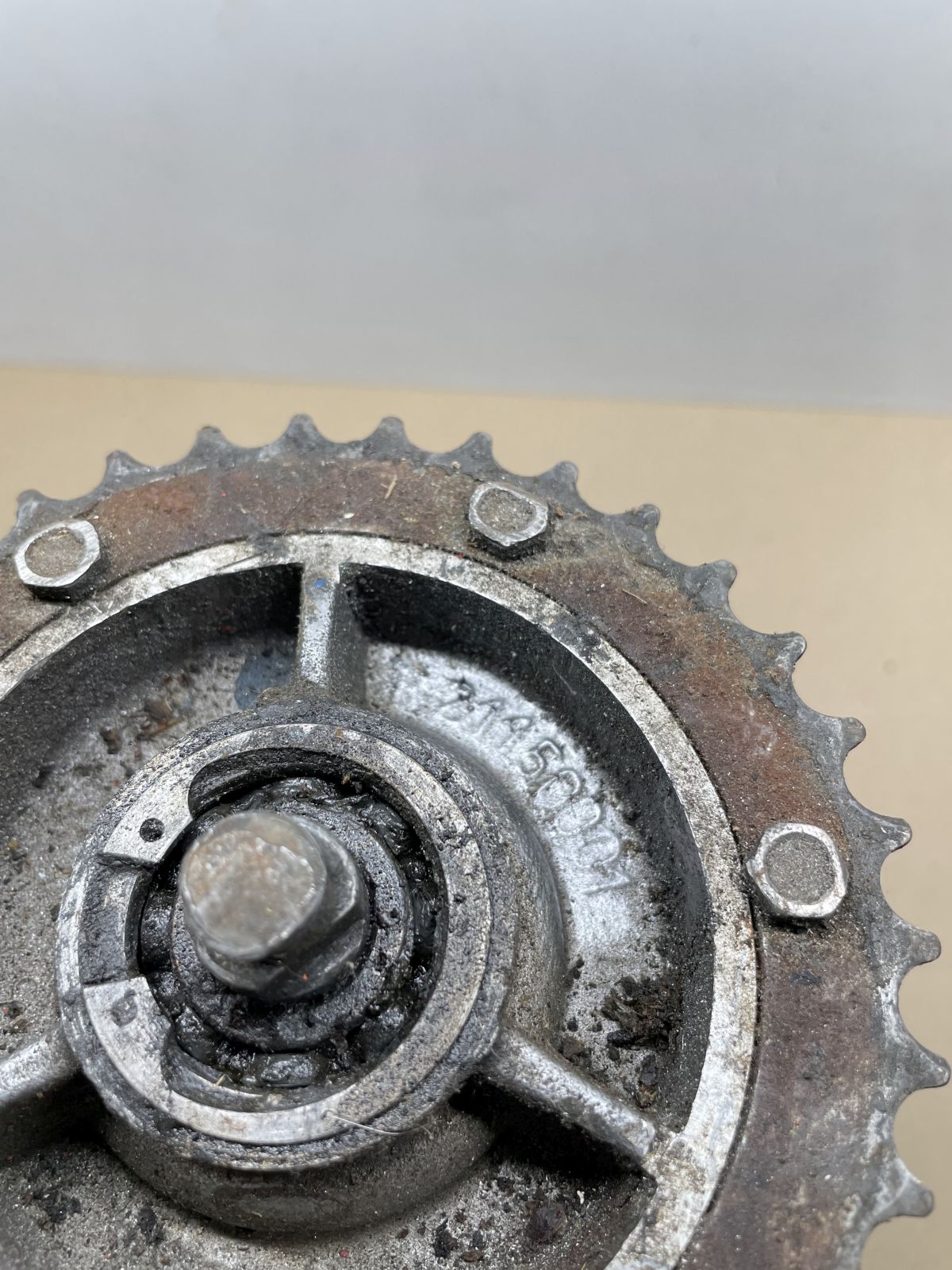 Simson Schwalbe 2x ORIGINAL Antriebsritzel Mitnehmer Kettenrad Kettenritzel