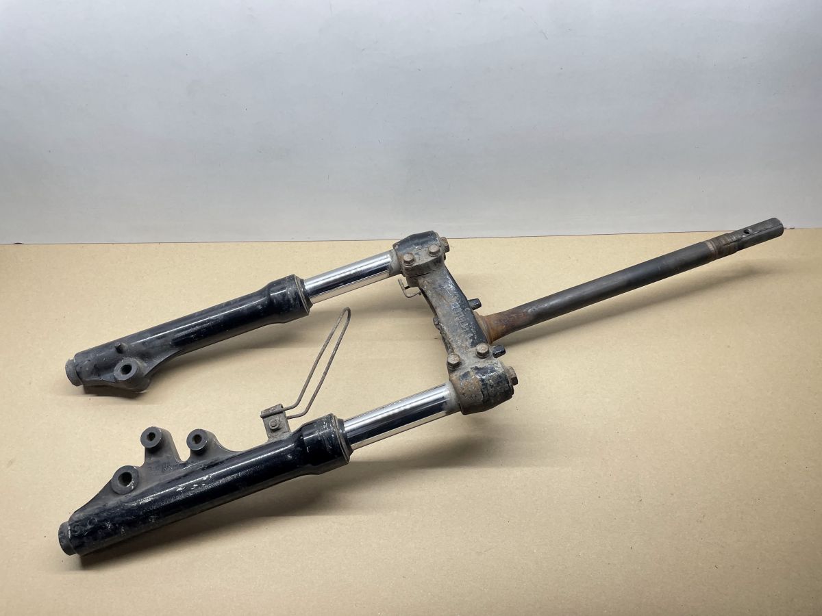 Suzuki AN 125  - Vordergabel Gabel Federung Stoßdämpfer Tachrohr front fork (77)