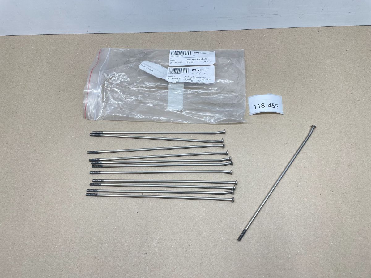 12x Hinterradspeiche 800061825 - Cagiva 750 900 Elefant AC GT NOS (118-19)