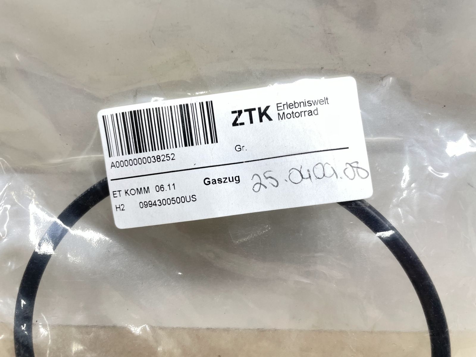LEM Condor S6 - 2x Gaszug mit Bowdenzug 0994300500US  throttle cable  (118-28)