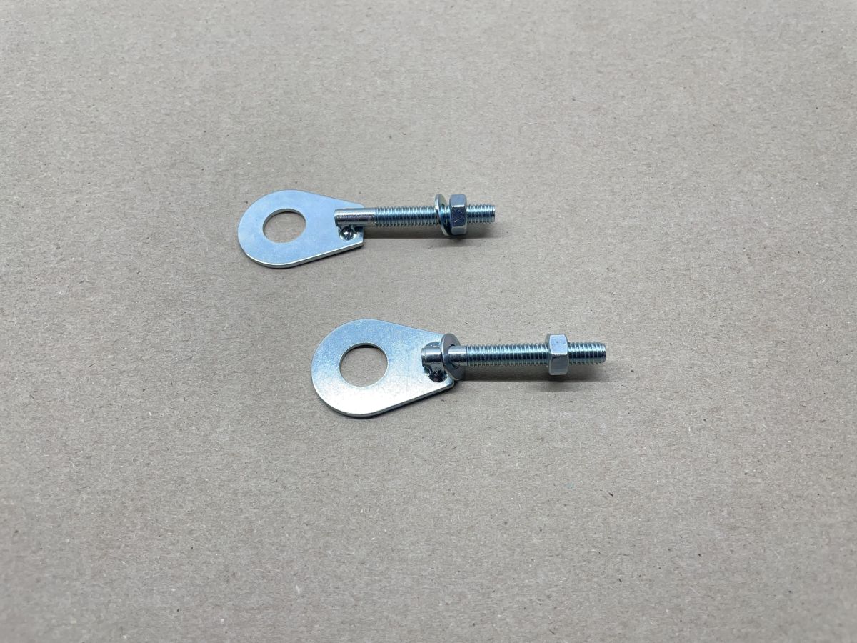 2x Kettenspanner - Simson S50 S51 S53 S70 S83 KR51 Schwalbe SR50 SR80  (94-276)