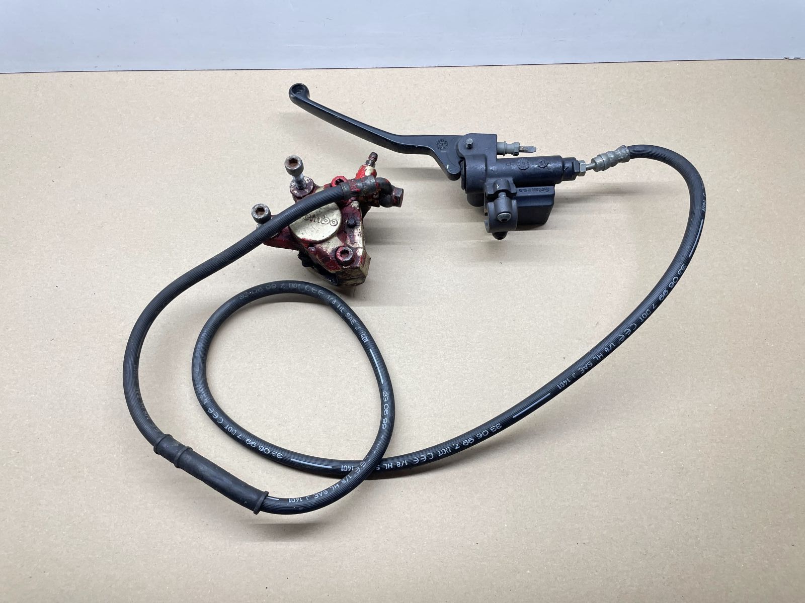 MBK Nitro 50 - Bremse vorne Brembo Bremszange Grimeca Bremspumpe (84-3)