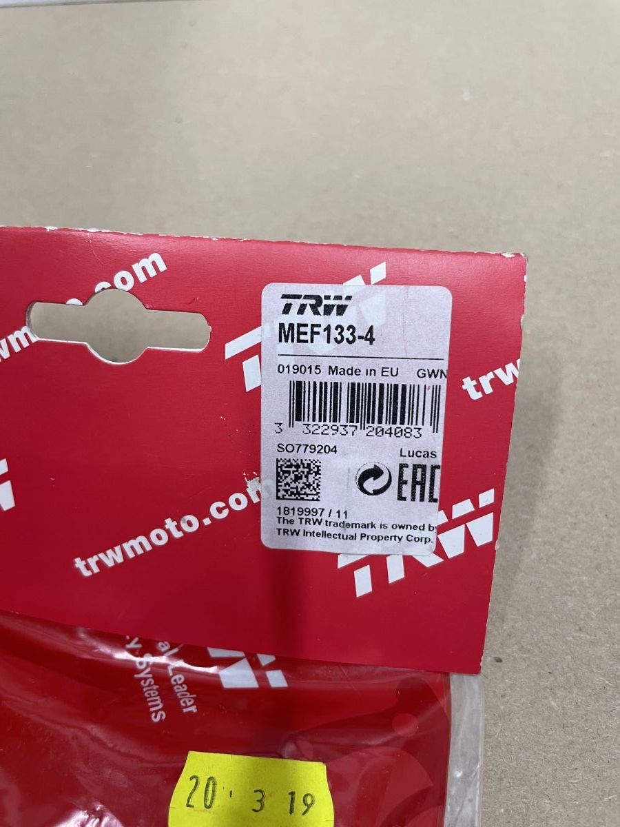 TRW MEF 133-4 Kupplungsfedern  HONDA CBR400 CB500 CBF500 NC700 XL700 (118-7)
