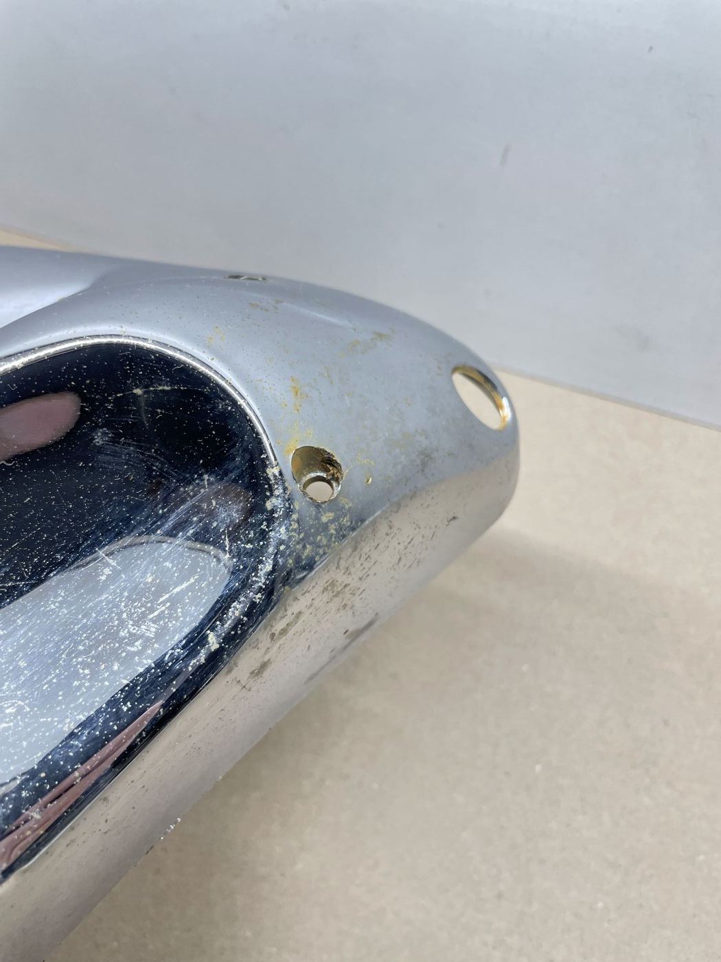 Gilera Runner 50 - Verkleidung Chrom Luftfilterkasten Abdeckung TPH (109-5)