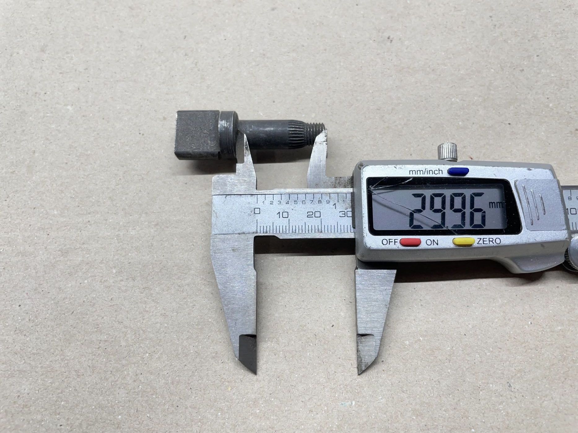 Bremsnocken 50mm NOS - Bremsankerplatte Bremse Sachs Hercules KTM DKW (39-49R)