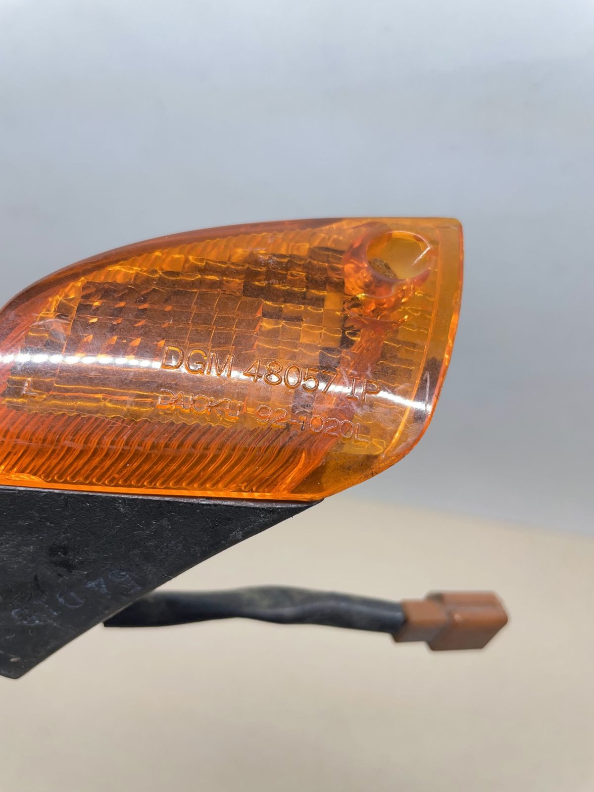 Itteco Shark TR50 - original Blinker hinten links Gepäckträger flasher  (72-1)