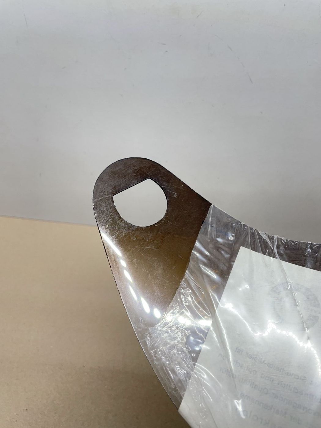 Levior M1 Helmvisier halb getönt Schutzvisier Helm NOS NEU  (106)