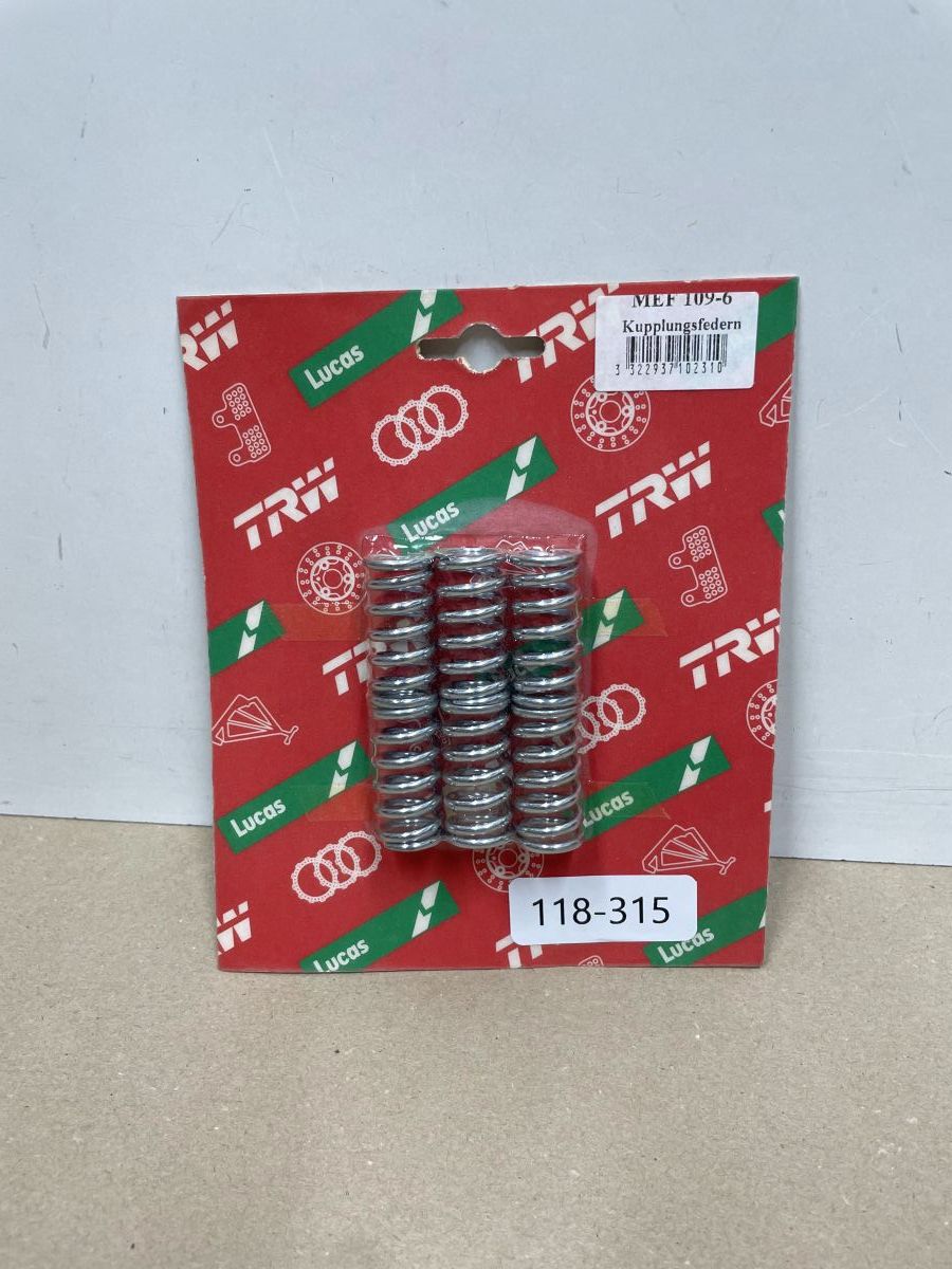 Lucas TRW MEF 109-6 Kupplungsfedern  HONDA CB125 CM125 MTX200 XL250  (118-7)