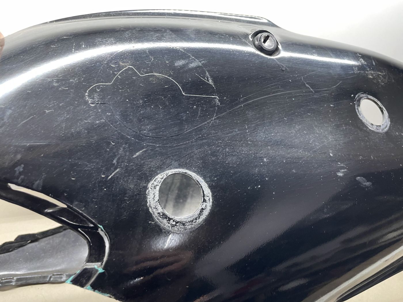 Aprilia Gulliver 50 - Heckverkleidung Abdeckung Sitzbank fairing (102-10)