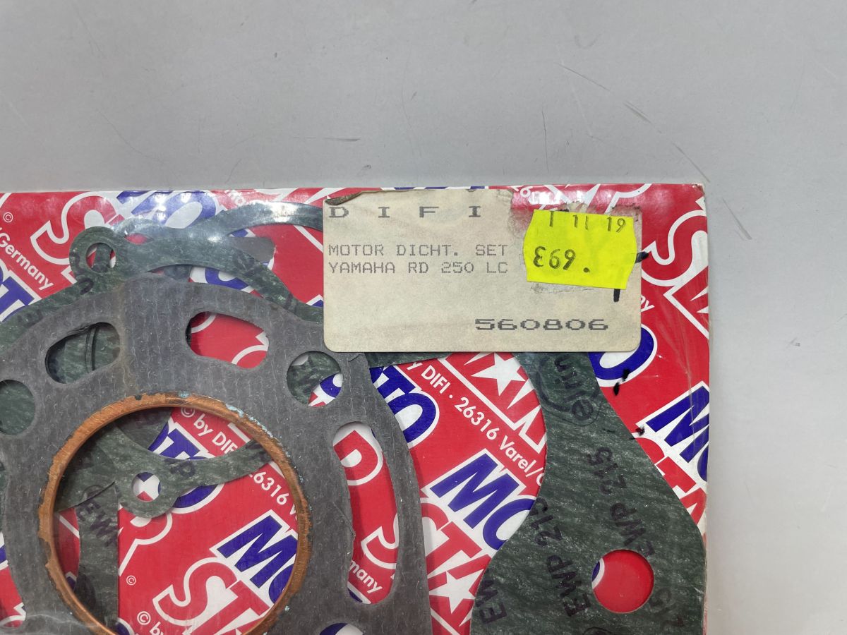 Yamaha RD 250 LC - Motordichtungssatz NOS Dichtsatz engine gasket set (118-15)
