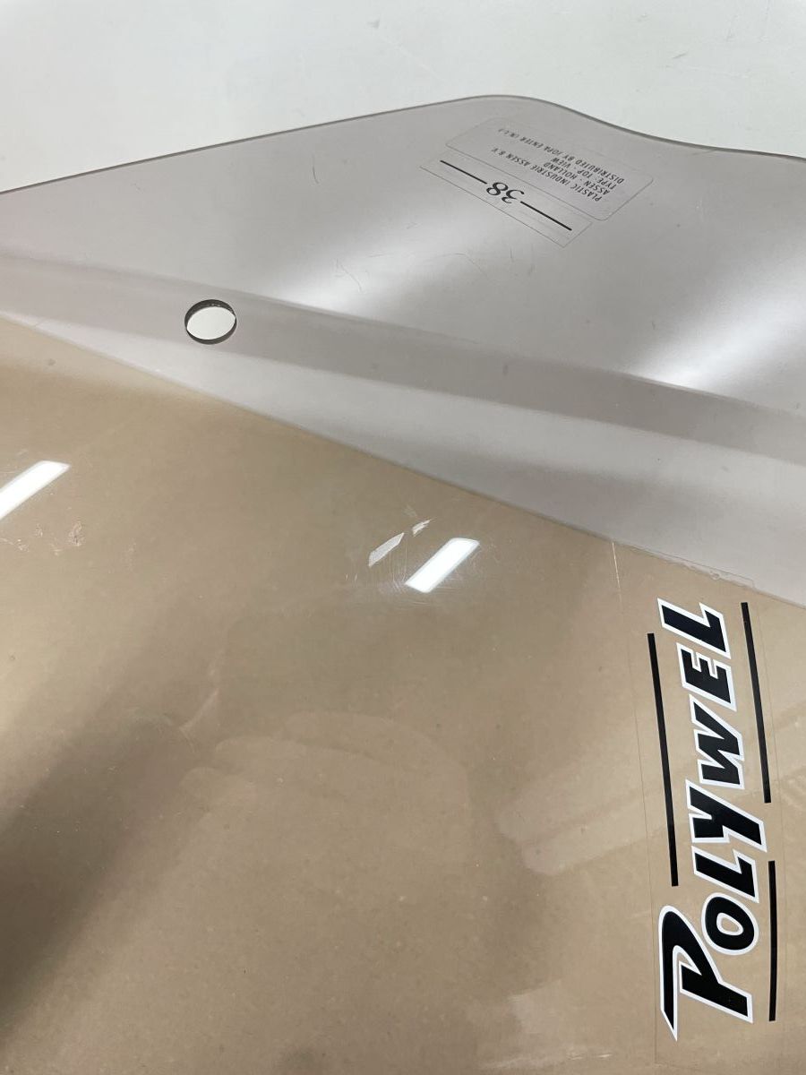 Windschild Polywel 38 getönt - Kawasaki Yamaha Suzuki Honda windshield (118-W)