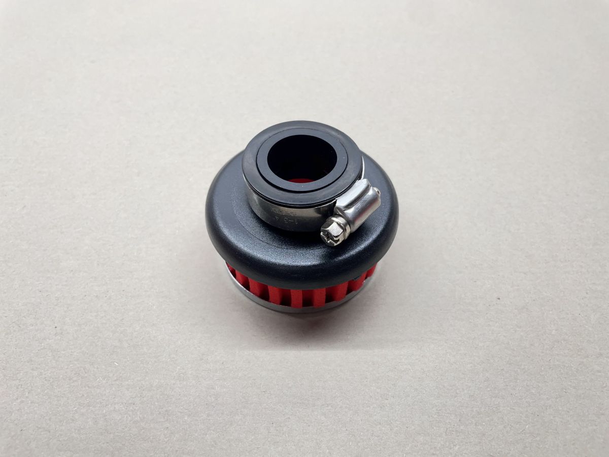 Sportluftfilter Rot Rennluftfilter 28 / 35mm Roller Mofa Puch KTM DKW (94-312R)