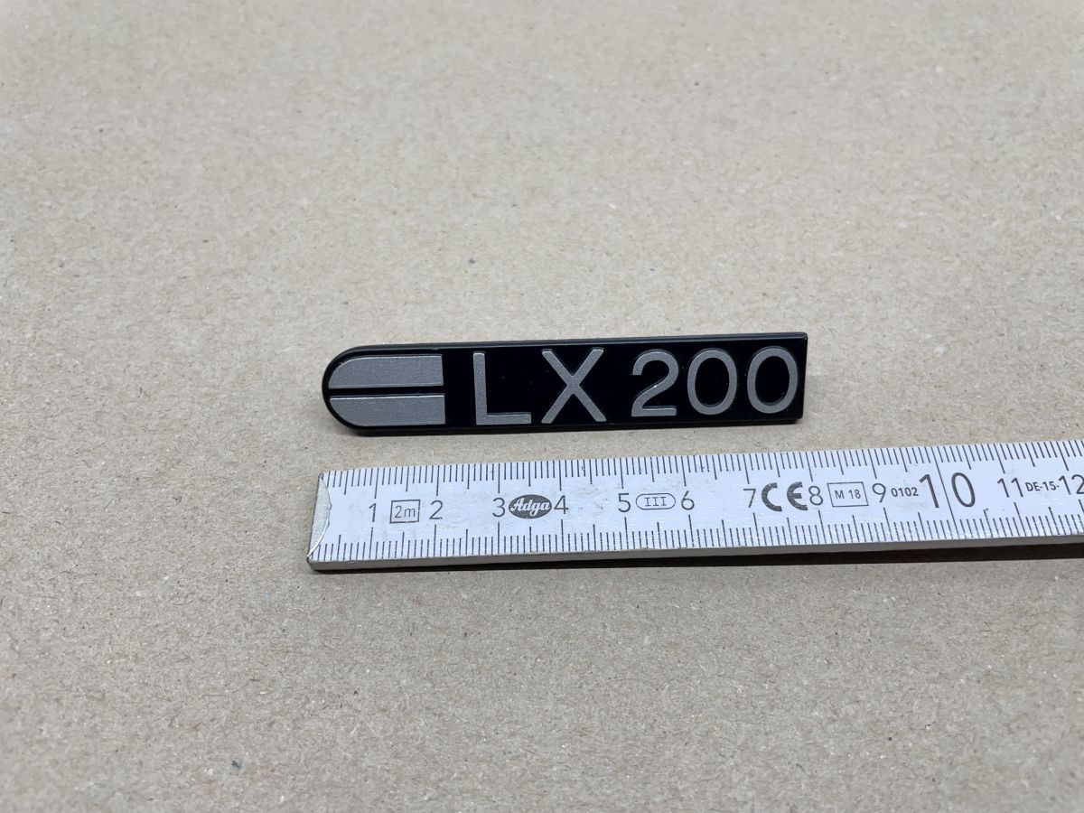 Vespa Cosa 200 LX - ORIGINAL Logo Emblem Schriftzug NEU (P22)