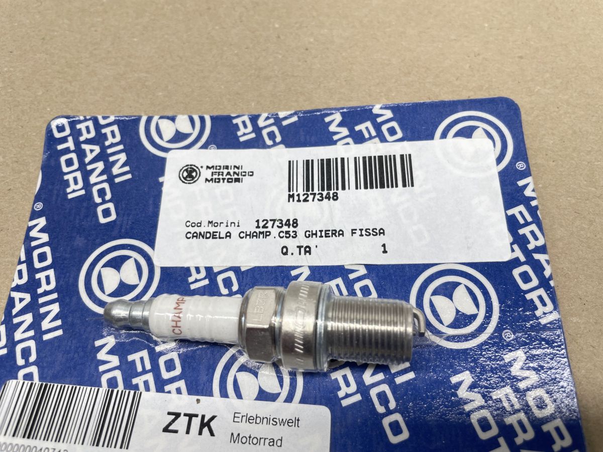 Champion C53 Zündkerze - Franco Morini Motor 127348 LEM Malaguti spark plug (118-19)