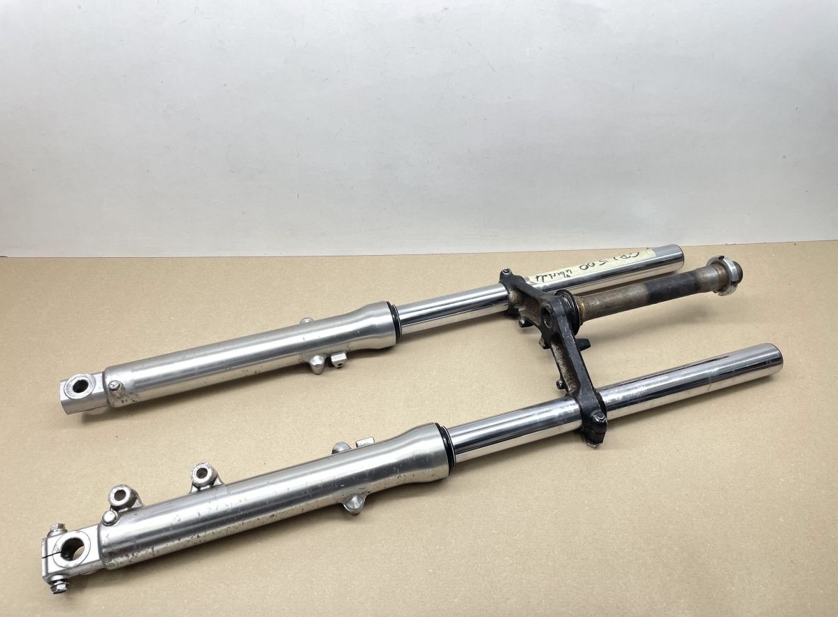 KAWASAKI EL 250 - Federgabel Telegabel Gabelholm Federung front fork  (118)