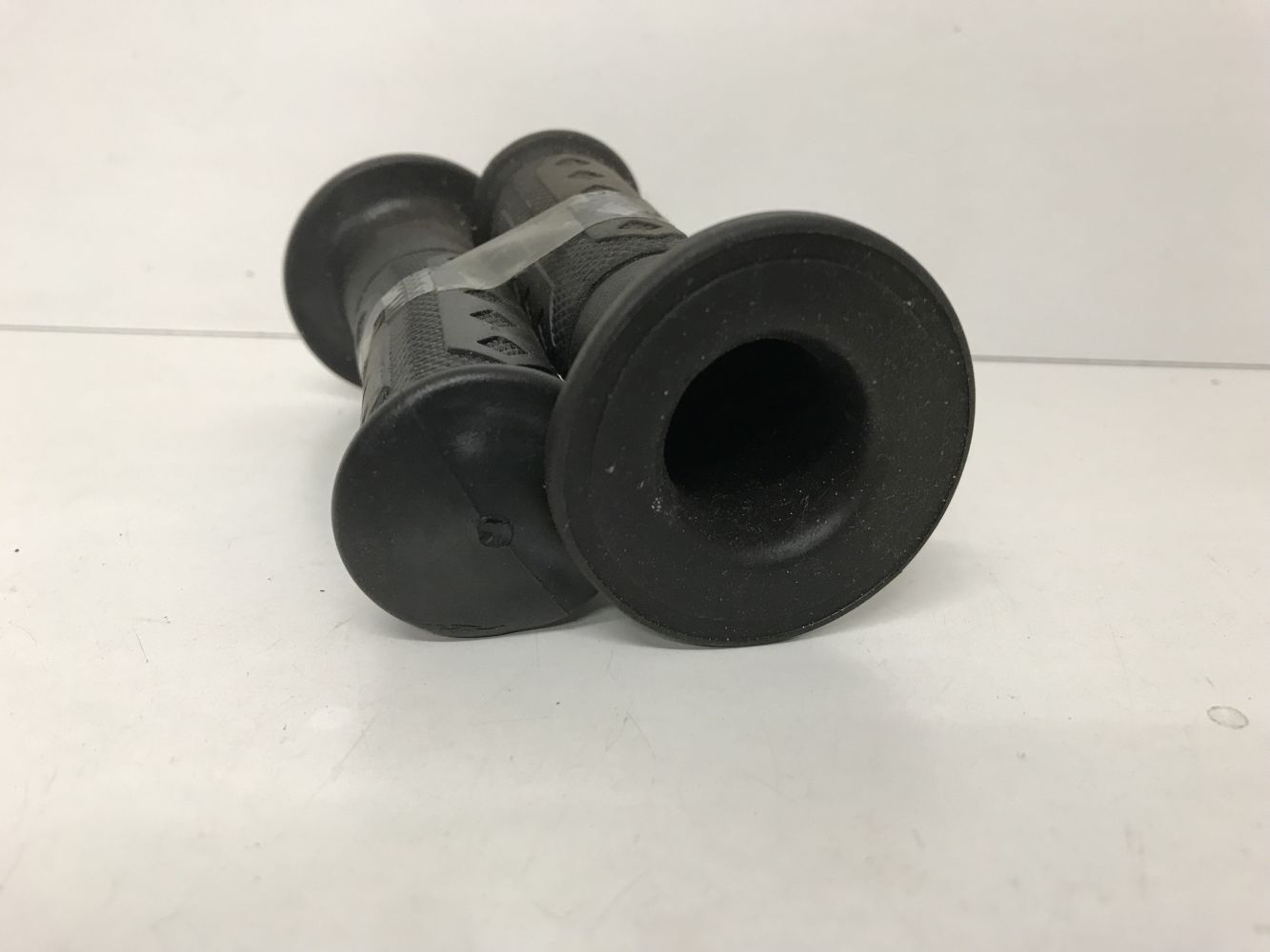 Griff Satz Schwarz 22/24mm Hercules Zündapp Kreidler KTM Griffgummi Lenker Mofa