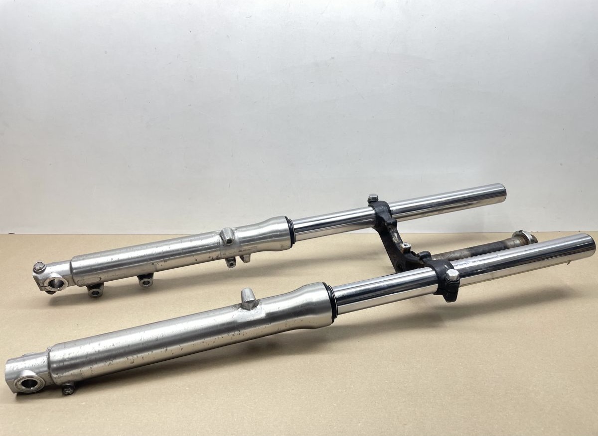KAWASAKI EL 250 - Federgabel Telegabel Gabelholm Federung front fork  (118)