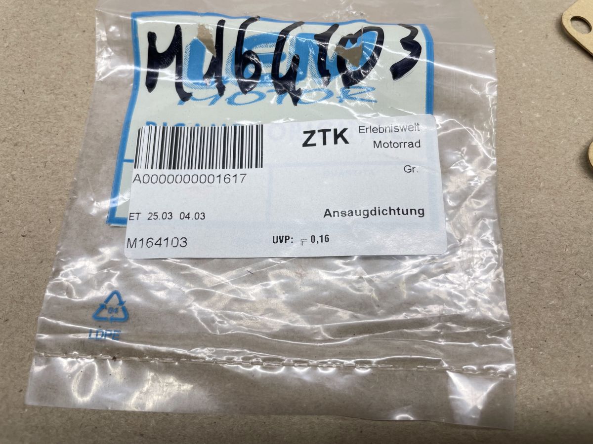 Franco Morini S5 - 13x Dichtung Ansaugstutzen inlet gasket LEM LX1 LX2 (118-20)