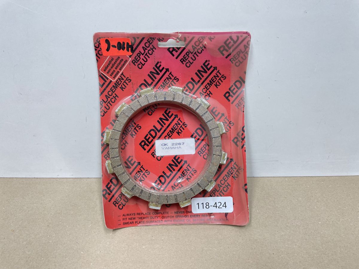 Redline CK2267 Kupplungslamellen Clutch disc set - Yamaha SR 250 XT 250  (118-12)