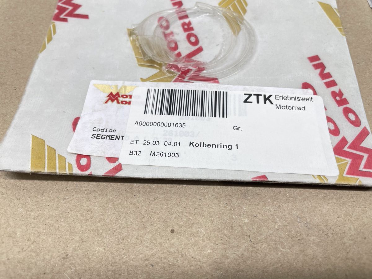 Franco Morini S6-E Motor - 1x Kolbenring 39mm piston ring  261003 LEM Malaguti (118-20)