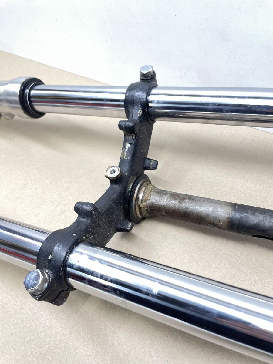 KAWASAKI EL 250 - Federgabel Telegabel Gabelholm Federung front fork  (118)