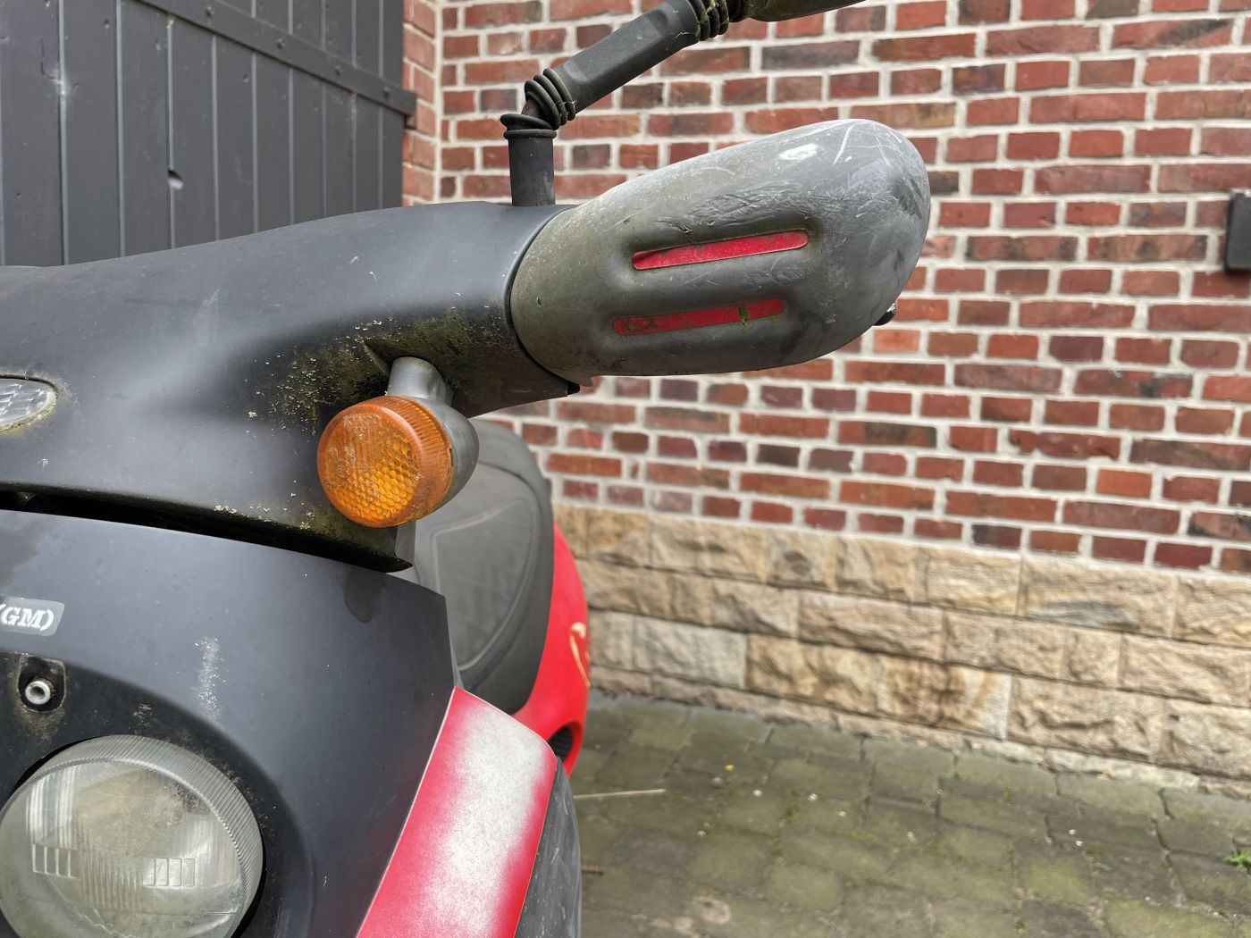 Kymco Cobra Cross - Handprotektor links rechts Verkleidung Abdeckung Lenker (114)