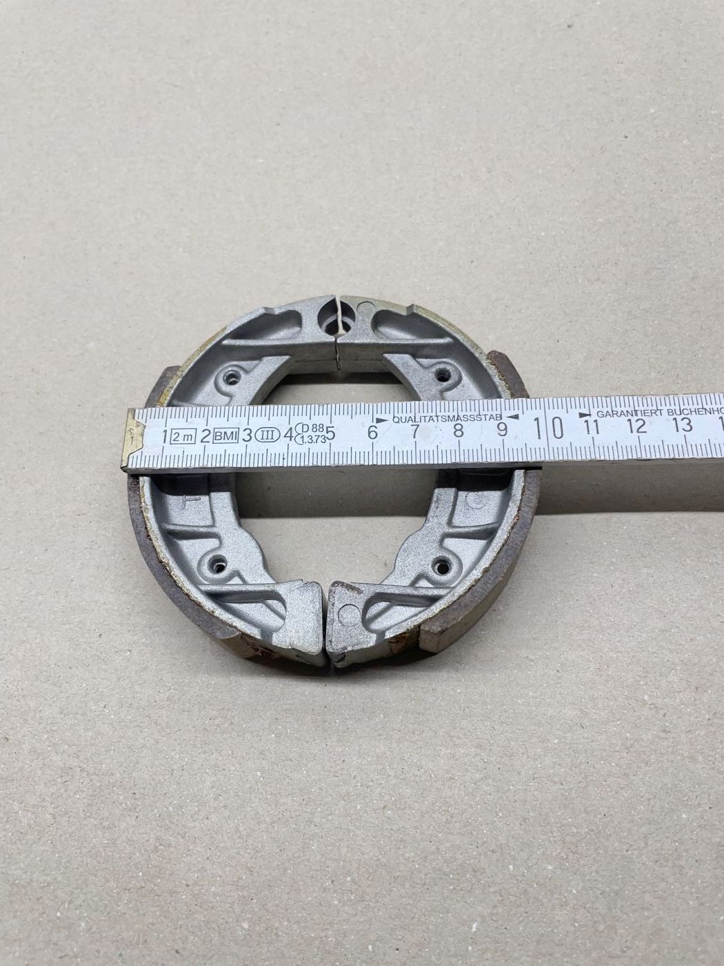 Bremsbacken 100mm x 20mm NOS Hercules Kreidler Zündapp KTM Mofa Moped (39-75R)