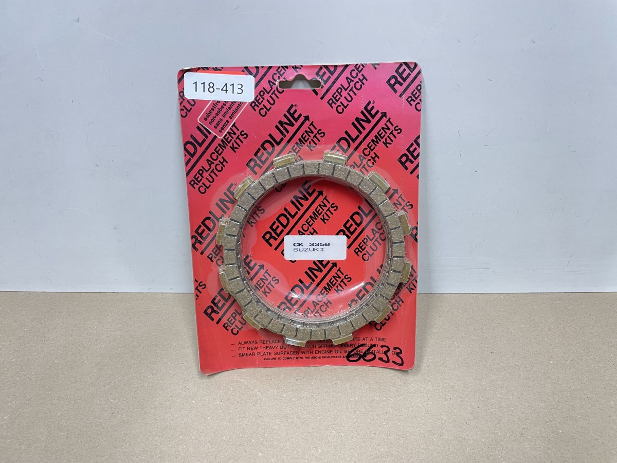 Redline CK3358 Kupplungslamellen Clutch disc set - SUZUKI GN 250  (118-12)