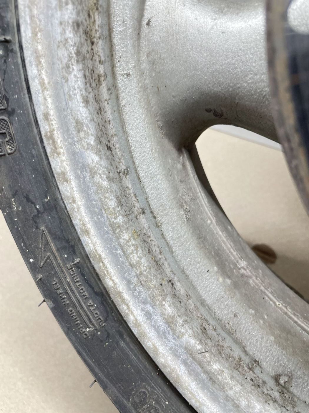 Jonway YY125T Rallox Ranger - Hinterrad Reifen Felge hinten rear wheel (116)
