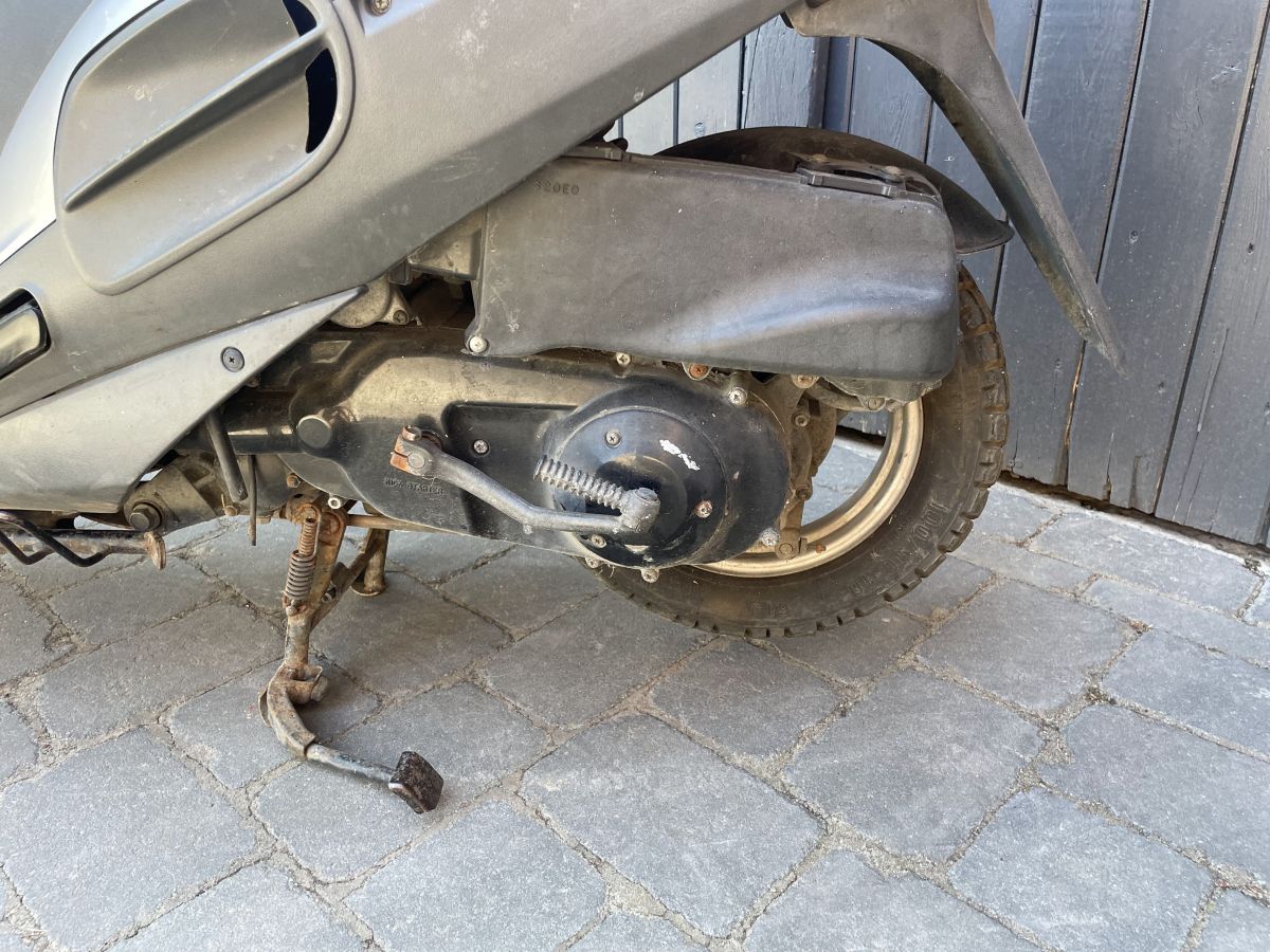 Suzuki AN 125 - original Variomatikdeckel Variodeckel Motor Abdeckung (77)