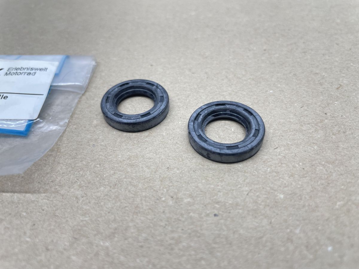 Franco Morini FM65 - 2x Dichtring Kickstarterwelle gear selector shaft seal (118-21)