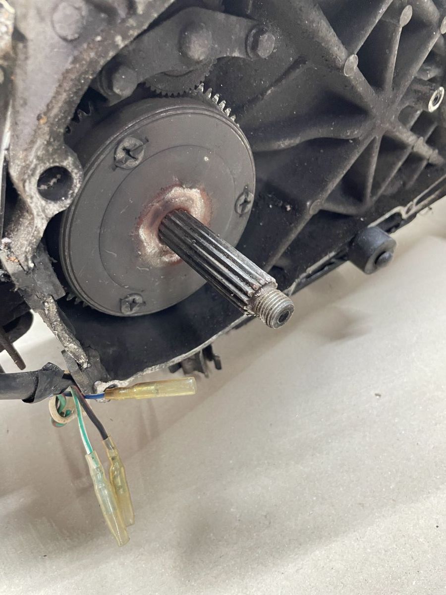 Keeway Easy 50 - Motorblock Zylinder Getriebe Variomatik Kurbelwelle (102-9)