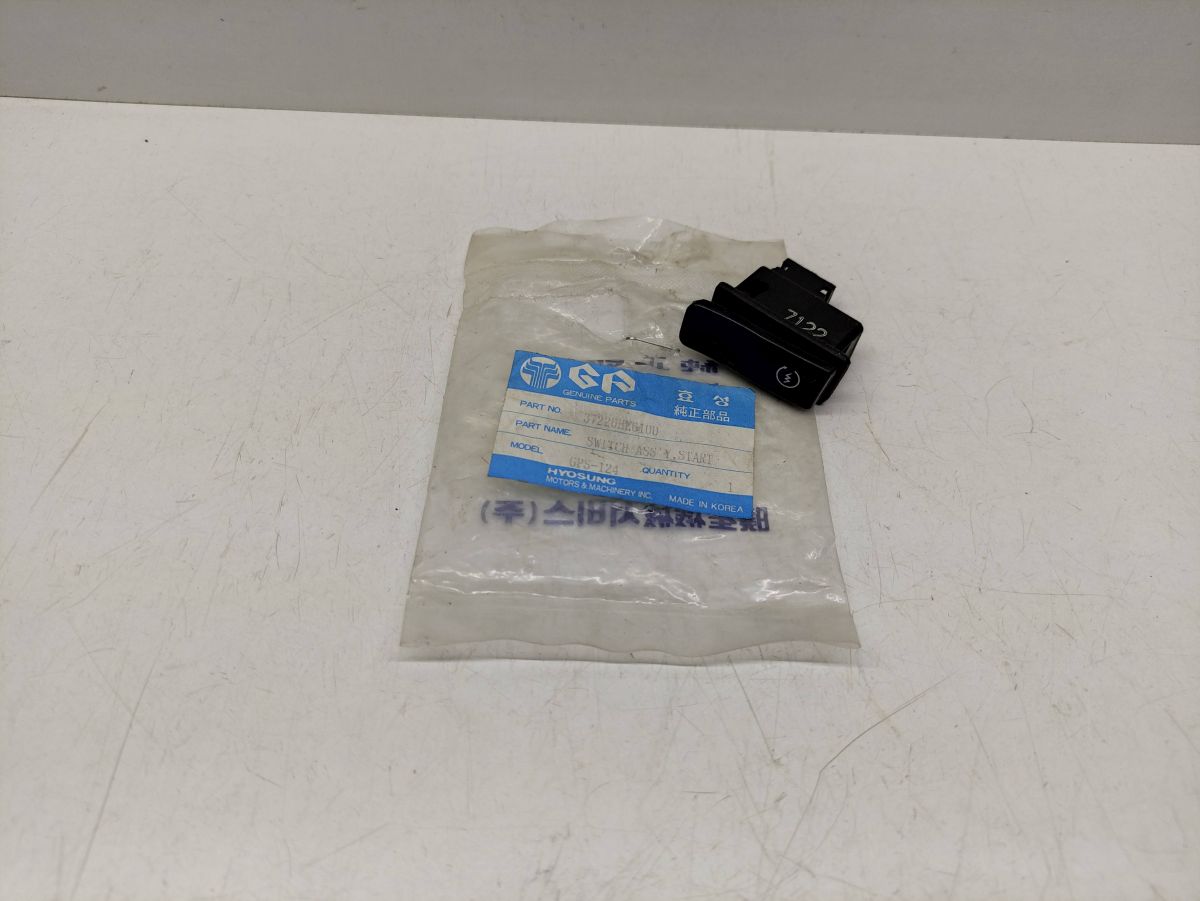 Hyosung GPS 125 Hyper - original E-Start Schalter Knopf NEU ! -- (38-5)