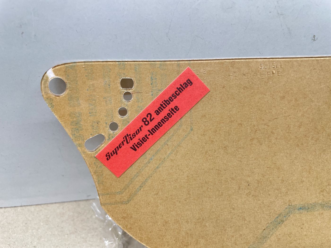 Schuberth Visier Super Visor 82 Antibeschlag NOS Visierscheibe Helmvisier (106)