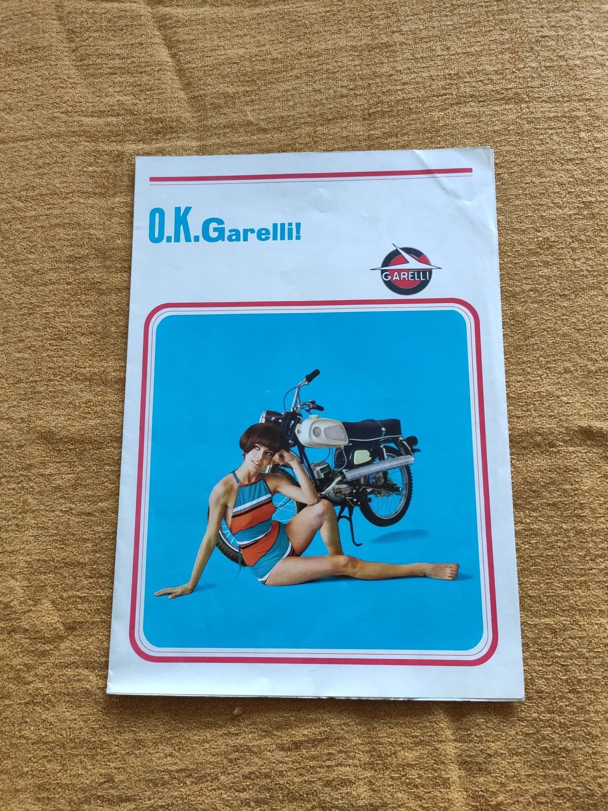Garelli Mofa Moped - original Prospekt Modellübersicht Junior Capri  - (31)