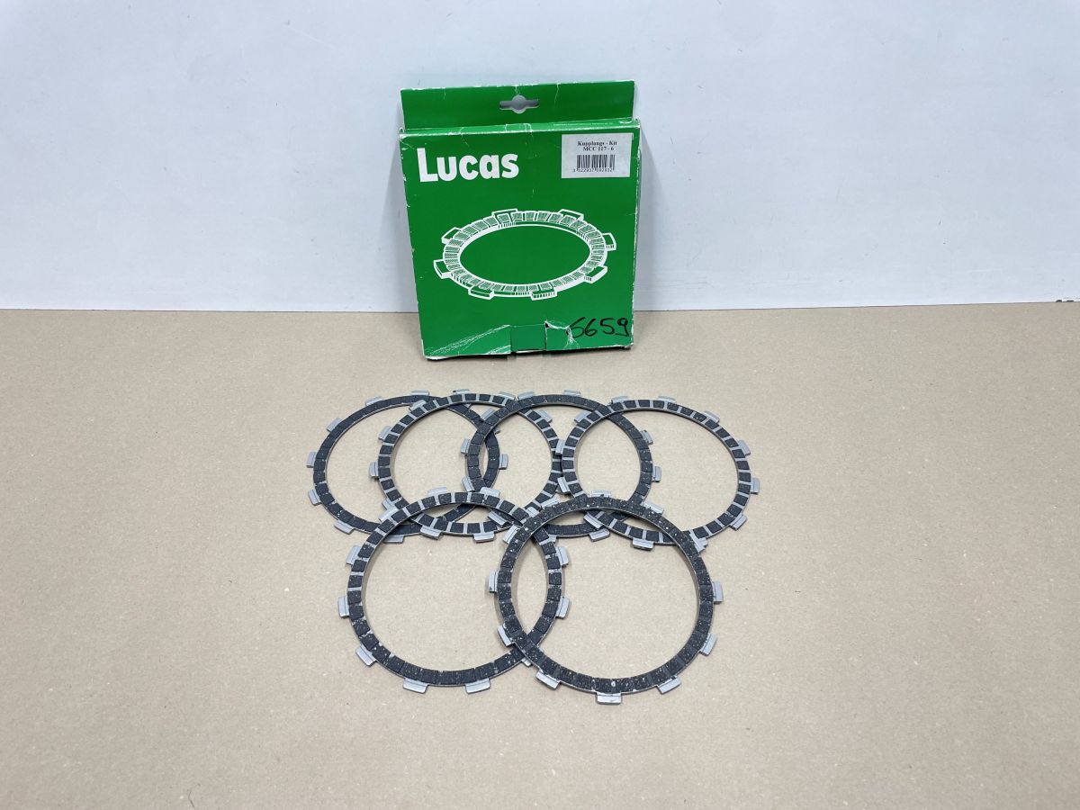 TRW MCC116-7 Kupplungslamellen Clutch disc set - HONDA XL600 NX650 CR500 (118-12)