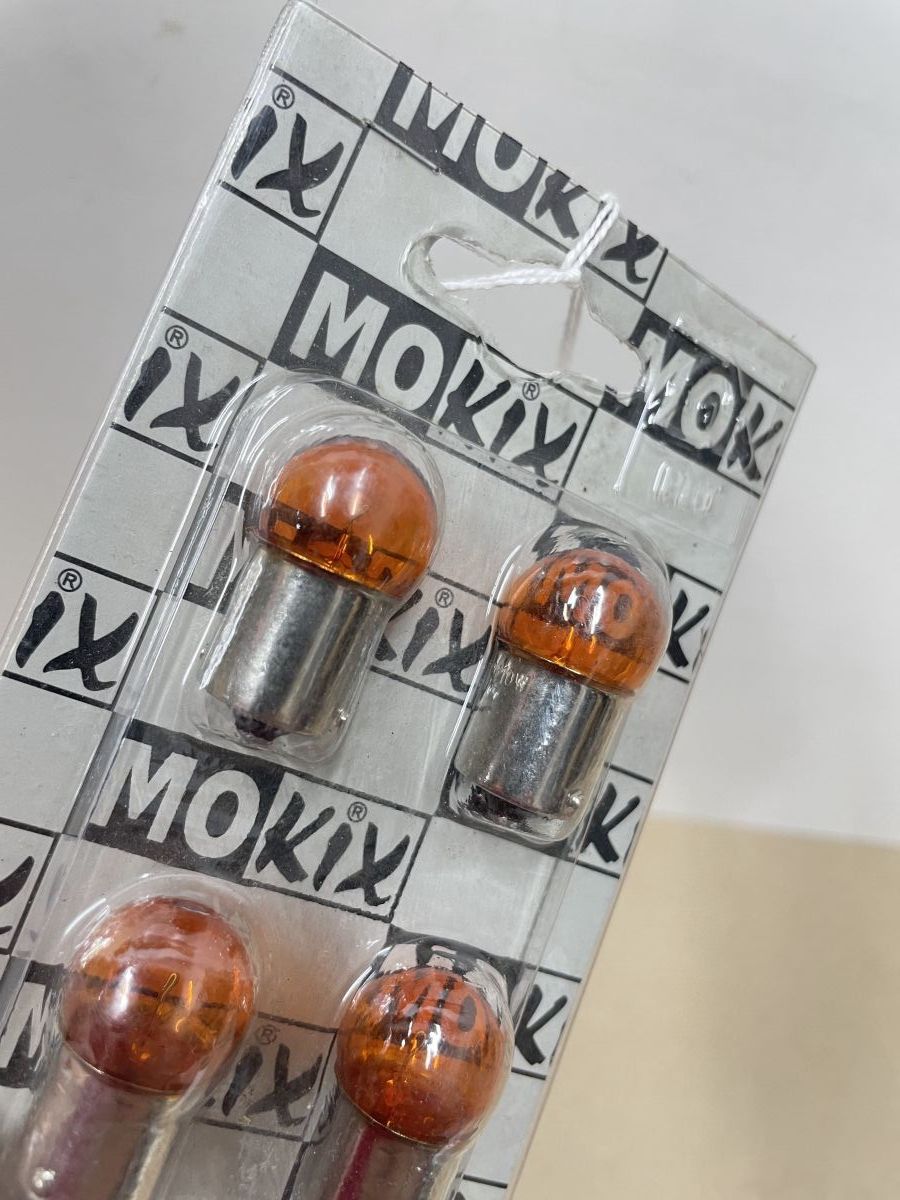 4x Glühbirne Ba15s  ORANGE 12V 10W Roller Blinker Yamaha MBK Piaggio (118-16)
