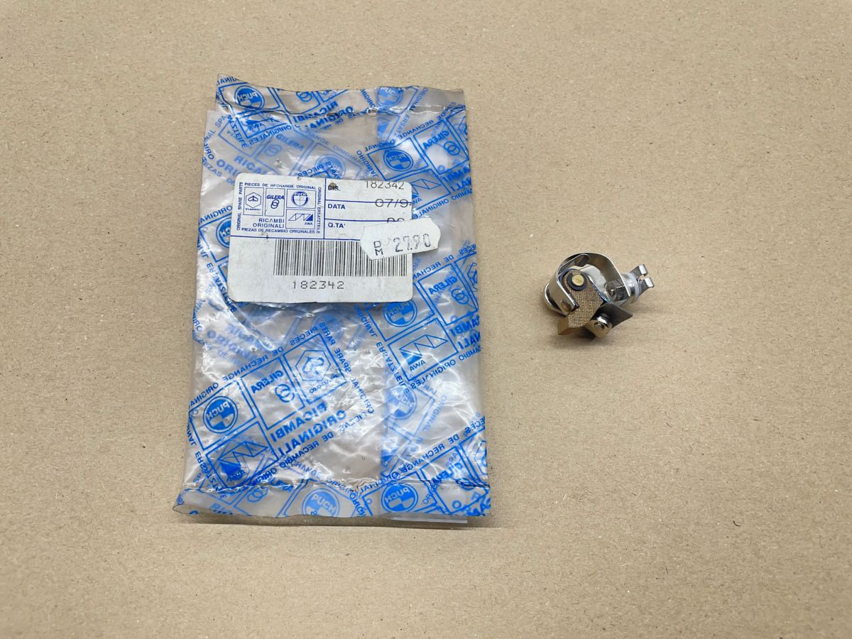 Vespa PX 125 150 200 (alt) - ORIGINAL Zündkontakt 182342  NEU NOS (W7)