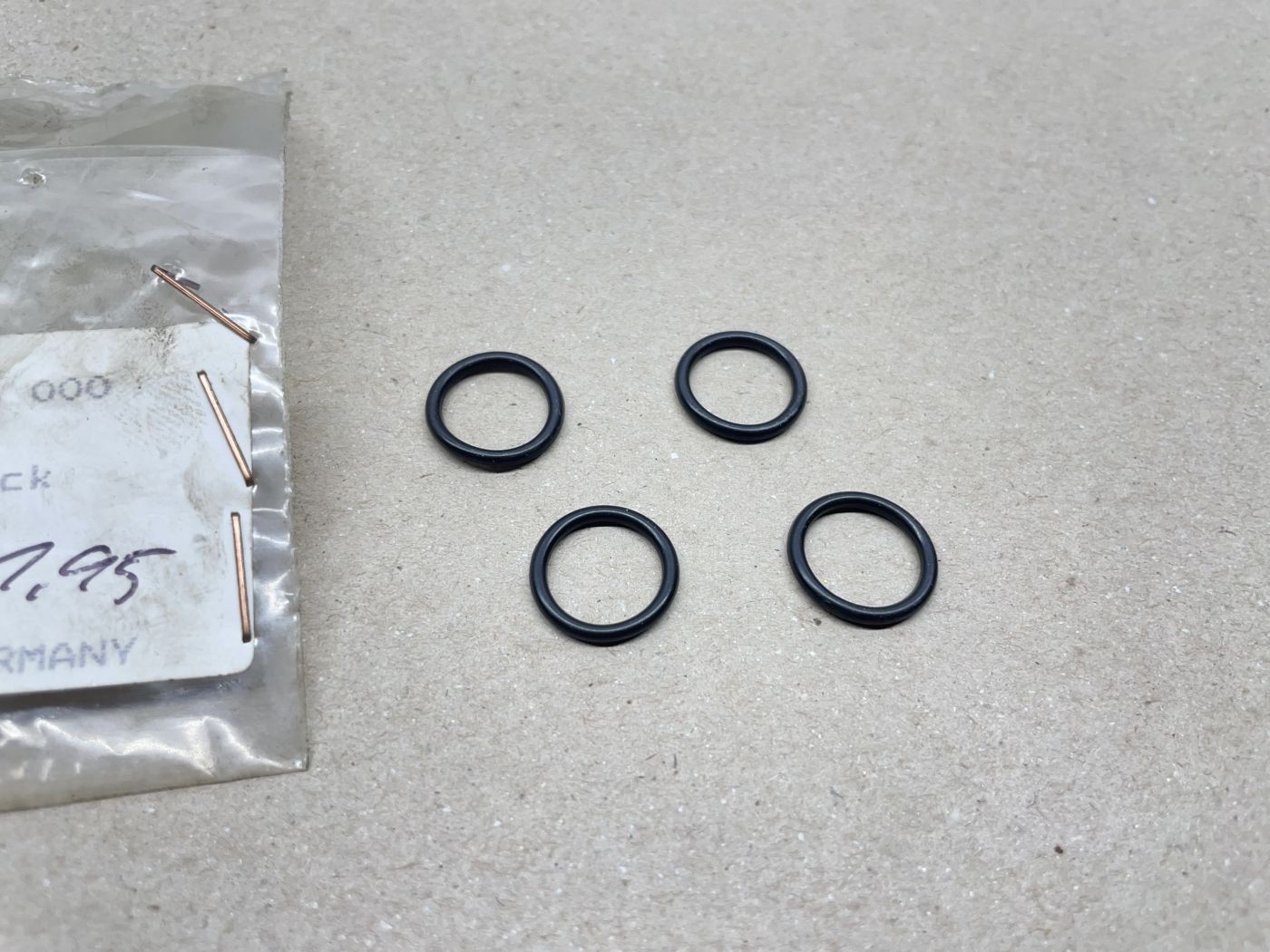 Sachs Spartamet  4x Dichtungsring O-Ring 11,6 x 1,8 NOS Motor 301  (39-78R)