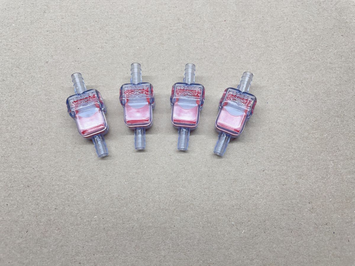 4x Benzinfilter 7mm Polisport Mofa Moped Hercules Kreidler KTM Zündapp (94-427)