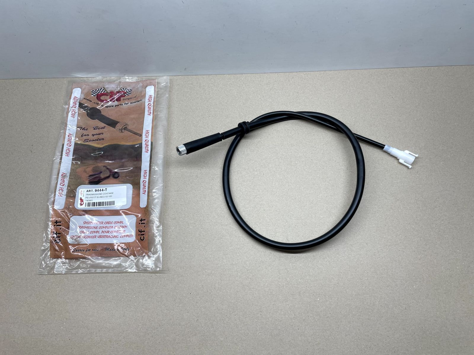 Peugeot Elyseo 50 100 - Tachowelle speedometer cable NEU (39-17)