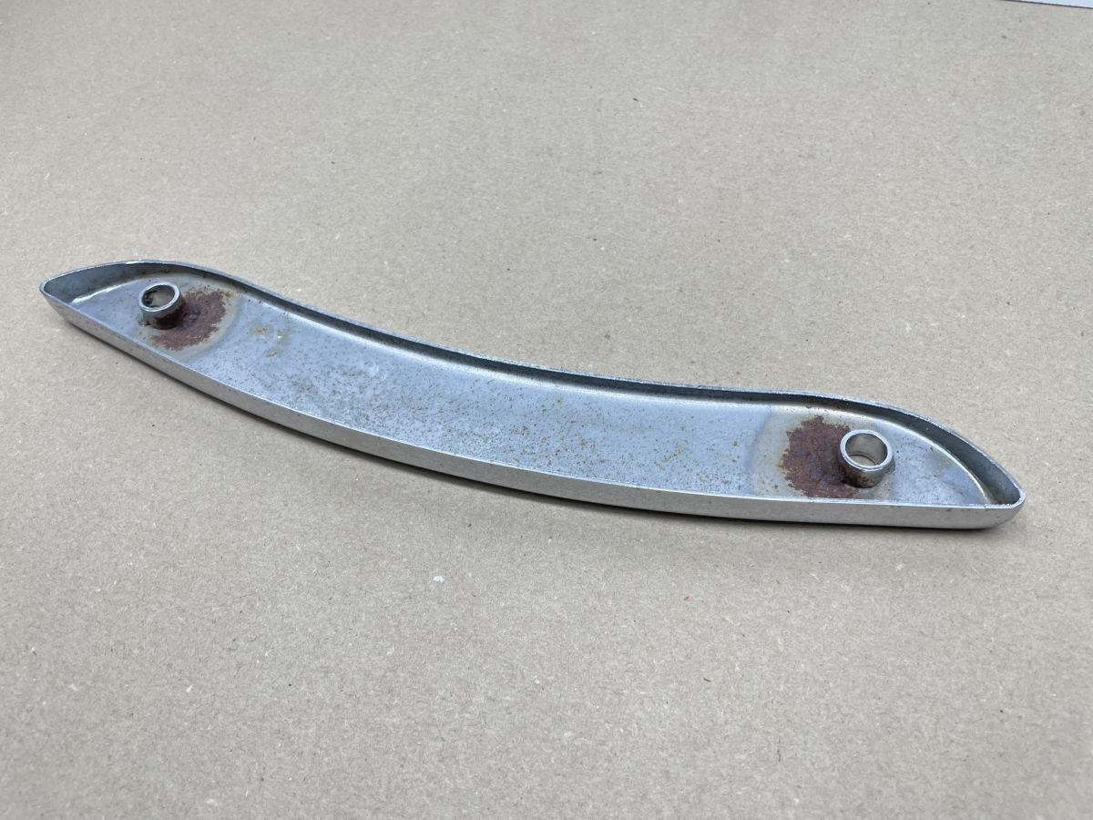 KAWASAKI EL 250 B - Chromblenden Seitenblende Chrom Schutzblech Halter (118-18)