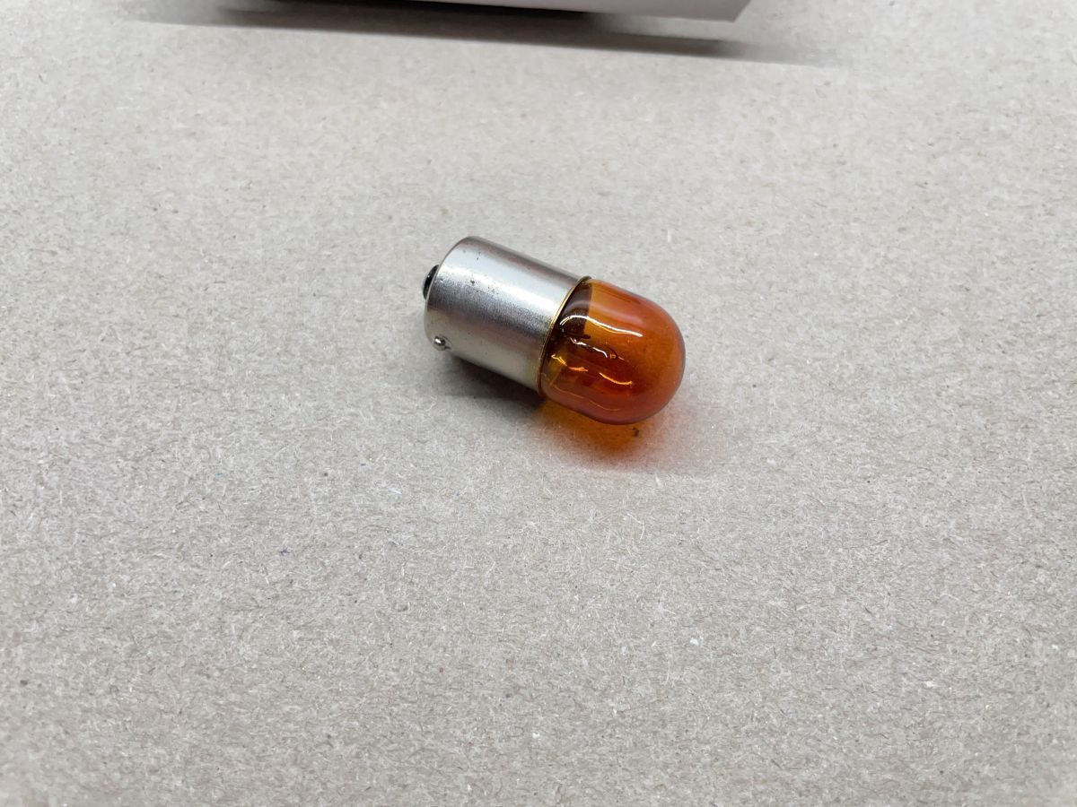 10x Glühlampe Orange 12V 10W BA15s Blinker - KTM Hercules DKW Kreidler (94-476)