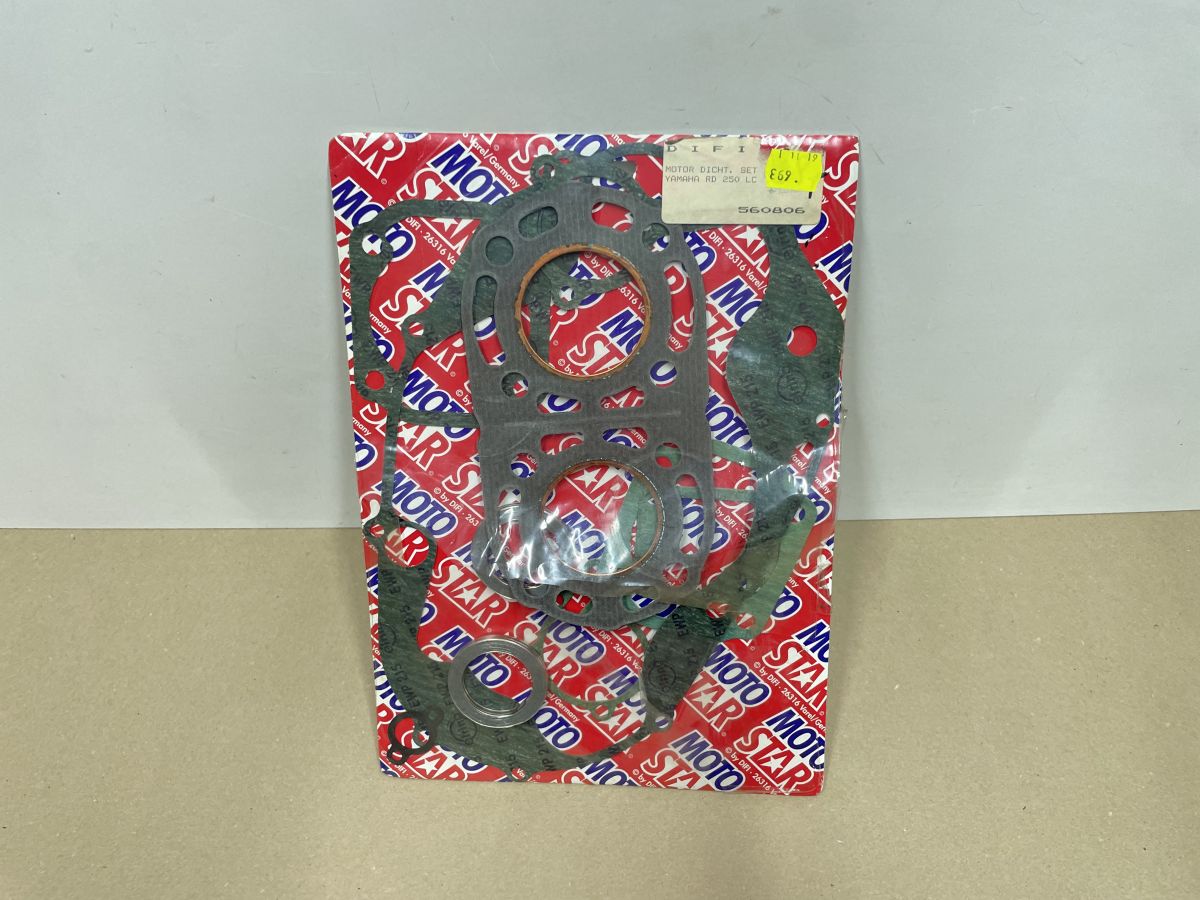 Yamaha RD 250 LC - Motordichtungssatz NOS Dichtsatz engine gasket set (118-15)