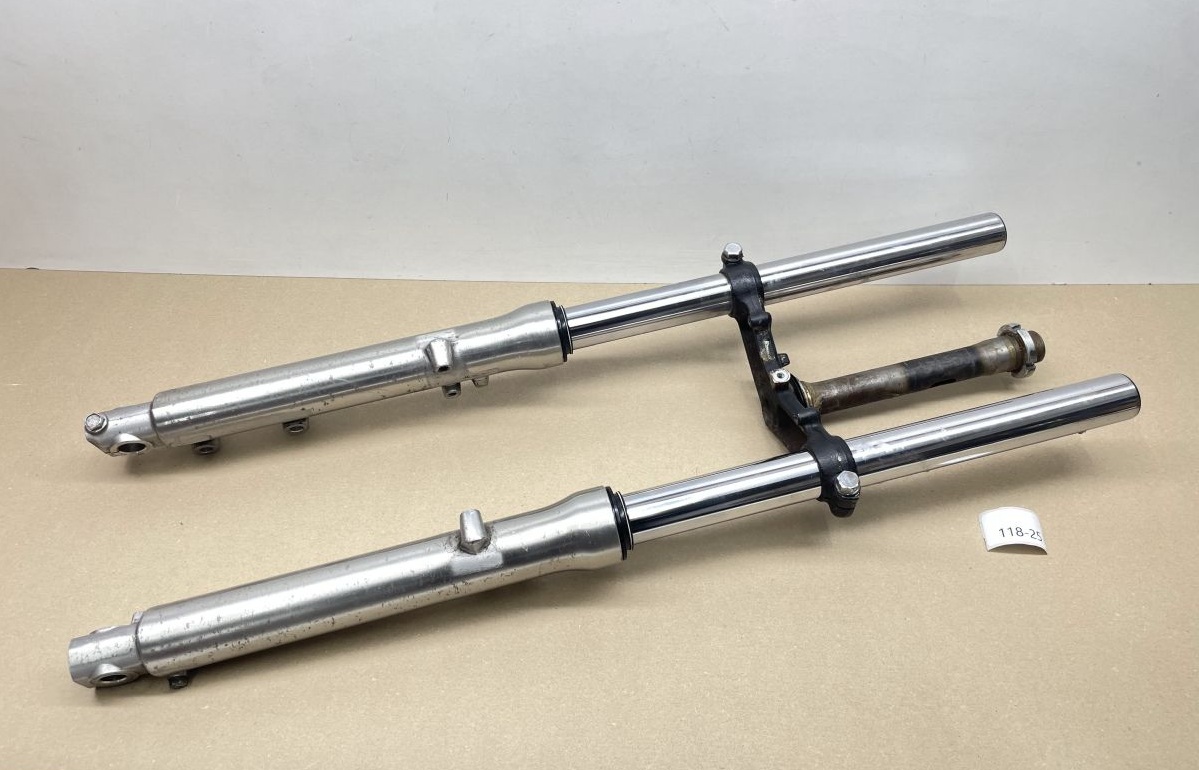 KAWASAKI EL 250 - Federgabel Telegabel Gabelholm Federung front fork  (118)