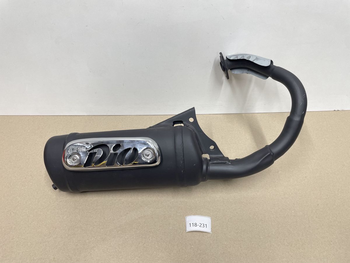 Honda Dio 50 - Auspuff exhaust Hitzeschild NEU  (118-A)