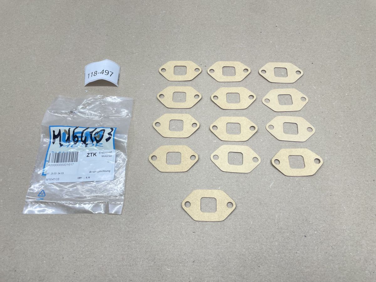 Franco Morini S5 - 13x Dichtung Ansaugstutzen inlet gasket LEM LX1 LX2 (118-20)