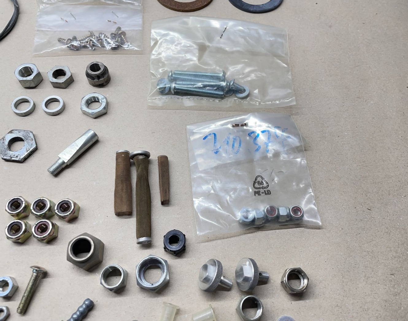 Mofa Moped Teile - Bremszug Schraube Mutter Feder Bremsbacke Dichtung Vergaser (39-81)