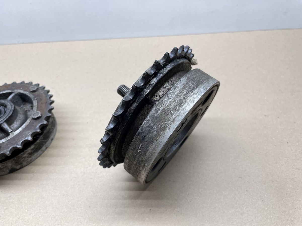 Simson Schwalbe 2x ORIGINAL Antriebsritzel Mitnehmer Kettenrad Kettenritzel